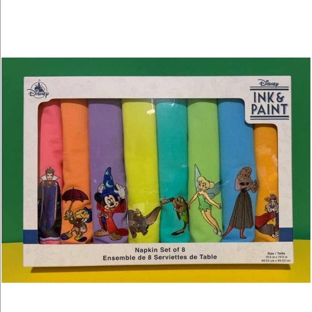 Disney Ink & Paint Dinner Napkin Set